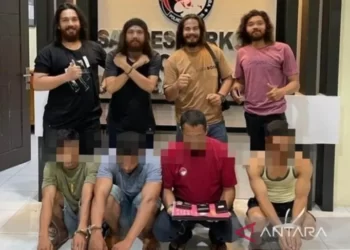 Polisi Tangkap Empat Warga Nagan Raya Diduga Pemakai dan Pengedar Narkoba