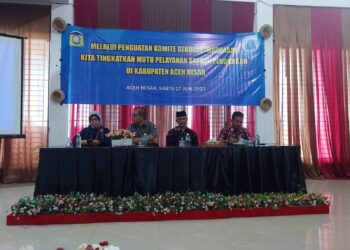 MPD Aceh Besar Lakukan Penguatan Komite Sekolah