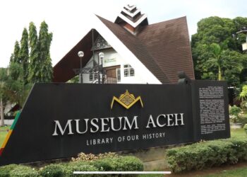 Libur Lebaran, Pengunjung Museum Tsunami Membludak, Museum Aceh Ramai