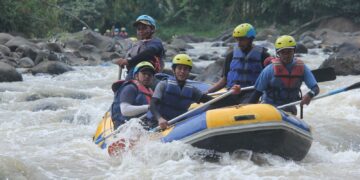 Operator Arung Jeram Aceh Benchmark ke Sukabumi: Sangat Bermanfaat