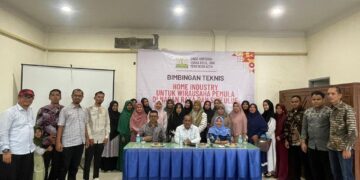 DiskopUKM Aceh Laksanakan Peningkatan Kapasitas Home Industri untuk Wirausaha Pemula