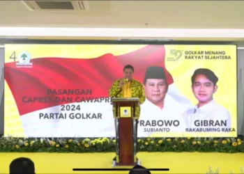 Golkar Resmi Usung Gibran Jadi Cawapres Prabowo