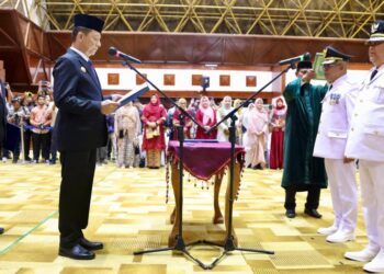 Penjabat Gubernur Lantik Pj Bupati Aceh Tamiang dan Aceh Jaya