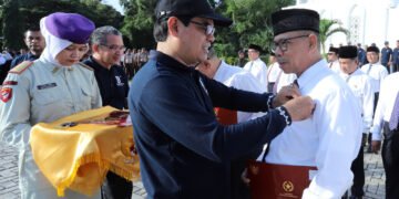 Peringati HAB Ke-78, 30 PNS UIN Ar-Raniry Terima Satyalancana Karya Satya