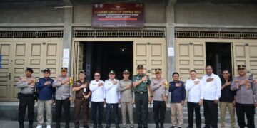 Kapolresta Banda Aceh bersama Unsur Forkopimda Pantau Logistik Pemilu