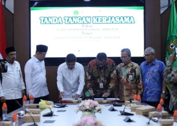 UIN Ar-Raniry Teken MoU Dengan PT. BPRS Hikmah Wakilah