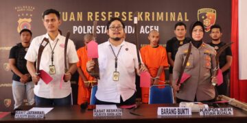 Polresta Banda Aceh Tetapkan Enam Tersangka Tindak Pidana Kekerasan Berat di Banda Aceh