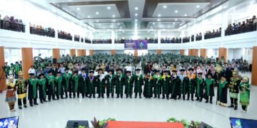 UIN Ar-Raniry Wisuda 1.635 Lulusan Termasuk Mahasiswa Asing