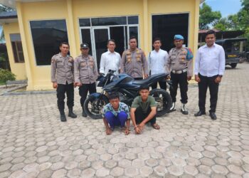 Kurun Waktu 3 Jam, Unit Reskrim Polsek Darussalam Tangkap Pelaku Curanmor Milik Majikan