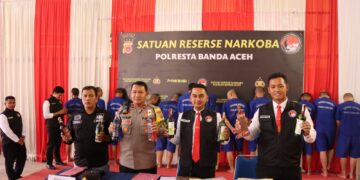 Operasi Antik Seulawah 2024, Polresta Banda Aceh Tangkap 19 Tersangka