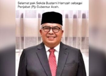 Hoax, “Ucapan Selamat” Sekda Jabat Pj Gubernur Aceh