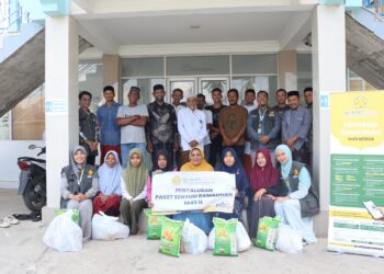 Rumah Amal Masjid Jamik USK Salurkan Bantuan untuk Masyarakat Sekitar Kampus