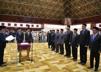 Tujuh Pejabat Eselon II Pemerintah Aceh Dikukuhkan