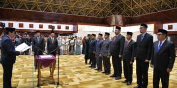 Tujuh Pejabat Eselon II Pemerintah Aceh Dikukuhkan