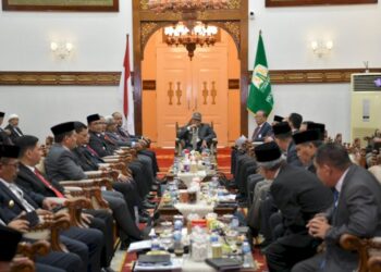 Pimpin RUPS, Pj Gubernur: BAS harus Berperan Aktif Sukseskan PON XXI