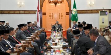 Pimpin RUPS, Pj Gubernur: BAS harus Berperan Aktif Sukseskan PON XXI