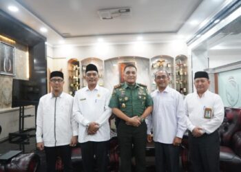 Terima Silaturahmi Rektor IAIN Langsa, Pangdam IM Sampaikan Ini