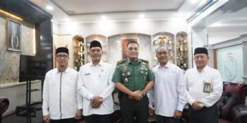Terima Silaturahmi Rektor IAIN Langsa, Pangdam IM Sampaikan Ini
