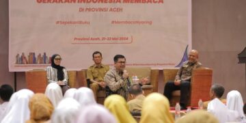 Perpusnas dan DPKA Gelar Gerakan Indonesia Gemar Membaca