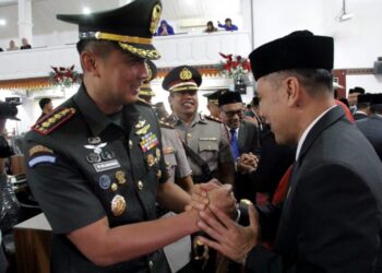 Dandim 0101/KBA Hadiri Rapat Paripurna DPRK Aceh Besar