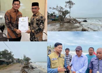 Anggota DPD Aceh Temui DPR RI Bahas Abrasi di Lhok Puuk