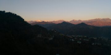 landscape photography of green mountain ranges