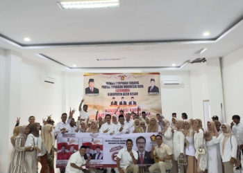 Konsolidasi Kader Partai GERINDRA Aceh Besar: Siap Menangkan Mualem – Dek Fad