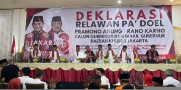 Pendukung Anies Bentuk Relawan Padoel Dukung Pramono Rano di Pilkada Jakarta