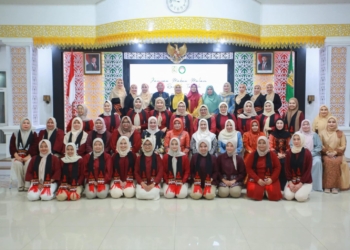 Pj Ketua TP PKK Banda Aceh Sambut Kunjungan DWP Kemendagri di Pendopo Wali Kota