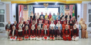 Pj Ketua TP PKK Banda Aceh Sambut Kunjungan DWP Kemendagri di Pendopo Wali Kota