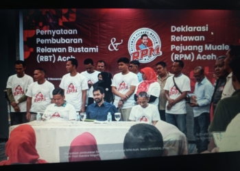 Relawan Bustami Aceh Alihkan Dukungan ke Mualem – Dek Fadh