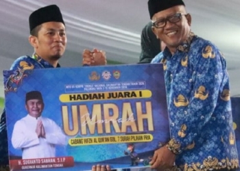 Kafilah Aceh Jadi Juara MTQ Korpri VII Nasional di Palangka Raya