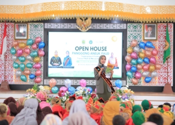 Momen Istimewa Bunda PAUD Aceh Hadiri Panggong Aneuk PAUD di Pendopo 
