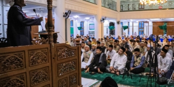 Safari Subuh Di Beurawe, Pj Wali Kota Almuniza Ditemani Turis Malaysia