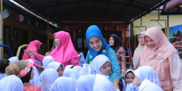 Nana Hafizdhah Monitoring dan Evaluasi ke TK Pemda