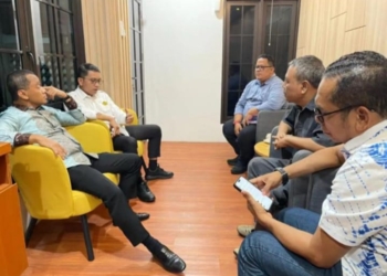 Setelah Diserang Surat Hoaks BPMA, Beredar Foto Makmun dan Fahrudin dengan Menteri Bahlil