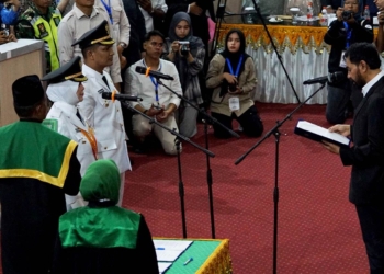Pelantikan Wali Kota dan Wakil Wali Kota Banda Aceh 2025-2030 oleh Gubernur Aceh