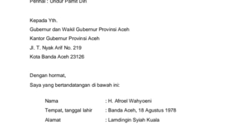 Beredar, Surat Pengunduran Diri Hoaks Deputi di BPMA