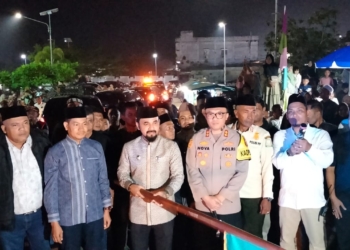 Pemkab Aceh Timur Lepas Peserta Pawai Takbiran Sambut Idul Fitri 1446 H