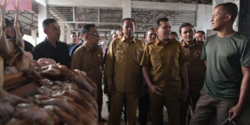 Wakil Gubernur Fadhlullah Tinjau Aktivitas Pasar Menjelang Ramadan di Banda Aceh