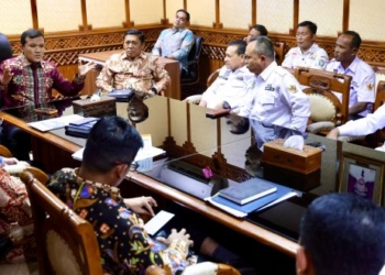 Wagub Fadhlullah Terima Audiensi Ketua Apdesi Kabupaten/Kota