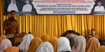 Afdhal Buka Penguatan Program Diniyah SMP Se-Banda Aceh