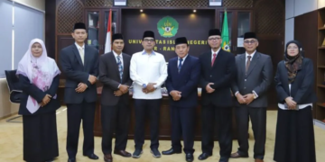 Tujuh Guru Besar Ditetapkan di UIN Ar-Raniry Banda Aceh