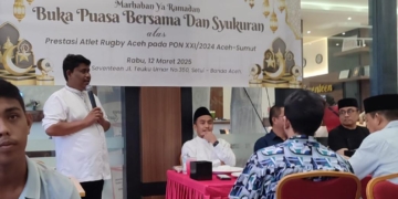 Pengprov Rugby Aceh Gelar Buka Puasa Bersama dan Syukuran atas Prestasi di PON Aceh-Sumut