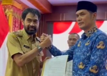 Gubernur Aceh Muzakir Manaf Lantik M Nasir Sebagai Plt Sekda Aceh