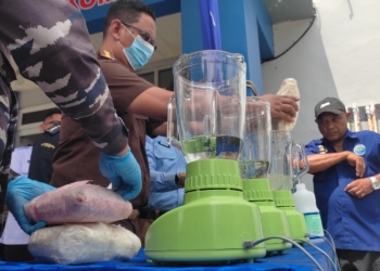 BNNP Aceh Musnahkan 231 Kg Sabu dan 298 Ribu Ekstasi, Sasar Jaringan Internasional