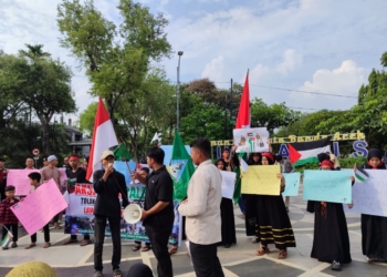 Aksi Al Quds Day Solidaritas Bela Palestina oleh PII Kota Banda Aceh