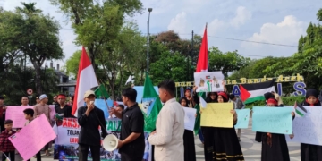 Aksi Al Quds Day Solidaritas Bela Palestina oleh PII Kota Banda Aceh