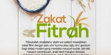 Besaran Zakat Fitrah di Aceh Utara Tahun 2025, 2,8 Kilogram Beras per Jiwa