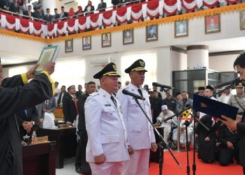 Mualem Ajak Ayah Wa dan Tarmizi Bersinergi Majukan Aceh Utara